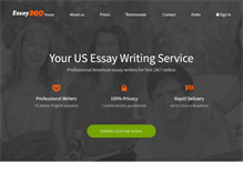 Tablet Screenshot of essay2go.com